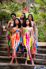 Load image into Gallery viewer, Watermelon Bellisima Double Ring Dress
