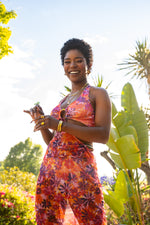Load image into Gallery viewer, Flower Lumière Halter Dress
